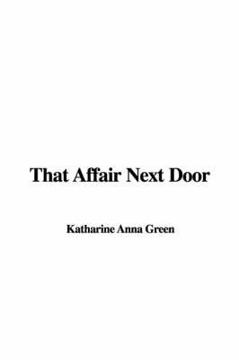 Book cover for That Affair Next Door