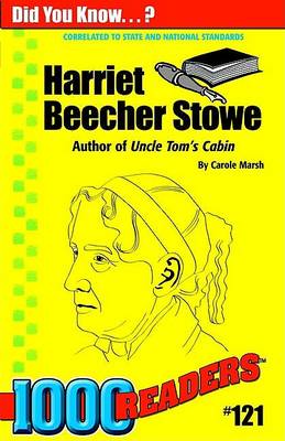 Book cover for Harriet Beecher Stowe