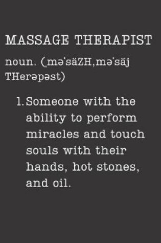 Cover of Massage Therapist