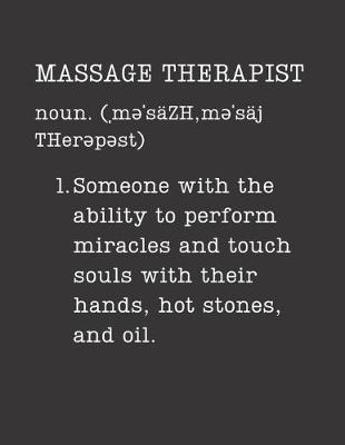 Book cover for Massage Therapist