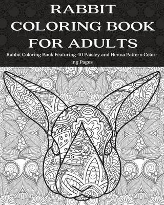Cover of Rabbit Coloring Book for Adults