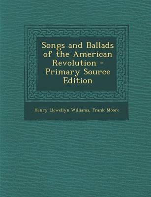 Book cover for Songs and Ballads of the American Revolution