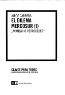 Book cover for El Dilema Mercosur