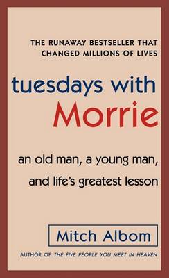 Book cover for Tuesdays with Morrie