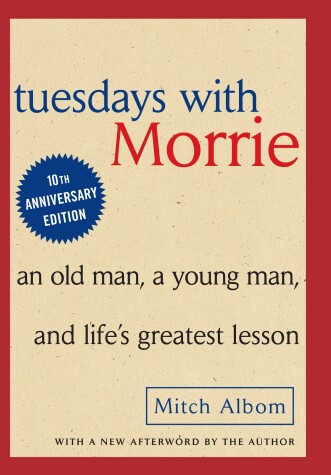 Book cover for Tuesdays with Morrie