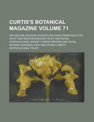 Book cover for Curtis's Botanical Magazine Volume 71