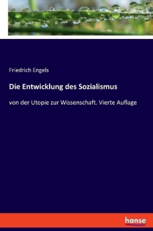 Cover of Die Entwicklung des Sozialismus