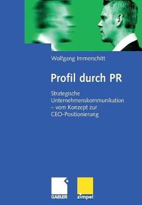 Book cover for Profil durch PR