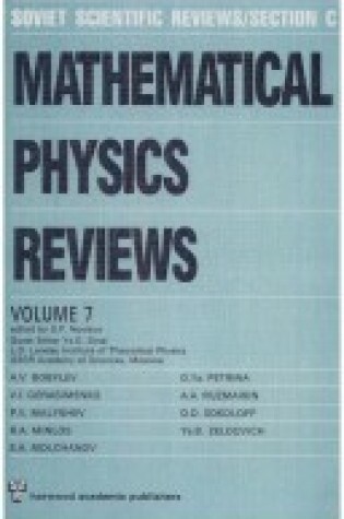 Cover of Mathematical Physics Reviews