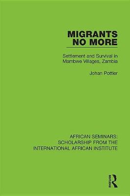 Cover of Migrants No More