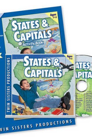 Cover of States & Capitals Music CD & Activity Book Set