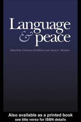 Book cover for Language & Peace