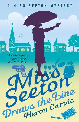 Book cover for Miss Seeton Draws the Line