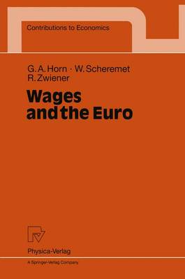 Book cover for Wages and the Euro
