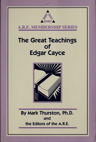 Book cover for The Great Teachings of Edgar Cayce
