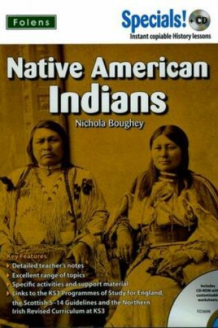 Cover of Secondary Specials! +CD History - Native American Indians