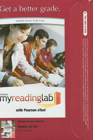 Cover of MyLab Reading with Pearson eText -- Standalone Access Card -- for Reading for Life