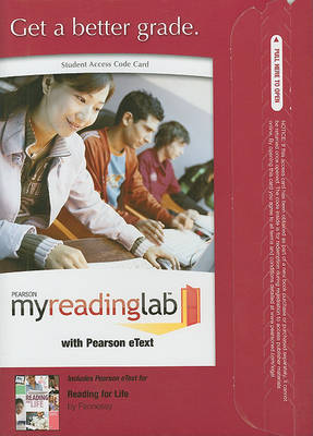 Book cover for MyLab Reading with Pearson eText -- Standalone Access Card -- for Reading for Life