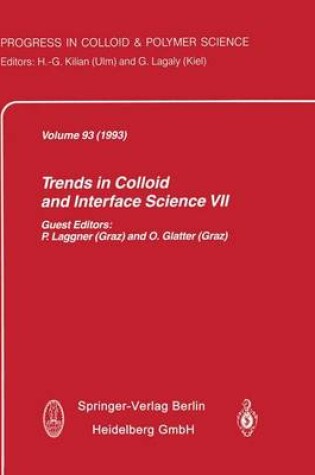 Cover of Trends in Colloid and Interface Science VII