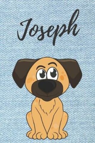 Cover of Personalisiertes Notizbuch - Hunde Joseph