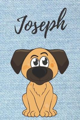 Book cover for Personalisiertes Notizbuch - Hunde Joseph