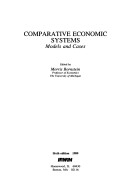 Book cover for Comparative Economic Systems