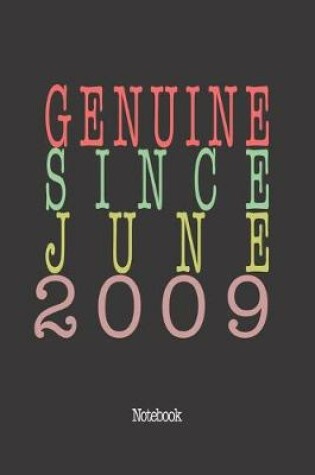 Cover of Genuine Since June 2009