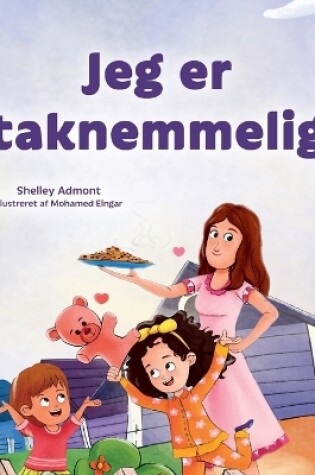 Cover of I am Thankful (Danish Book for Children)