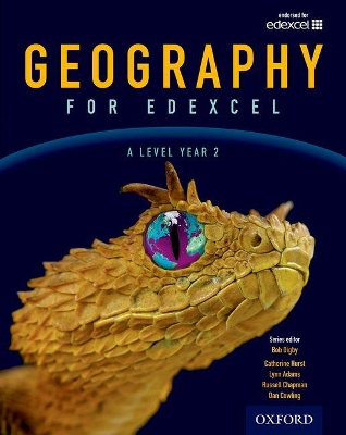 Book cover for Geography for Edexcel A Level Year 2 Student Book