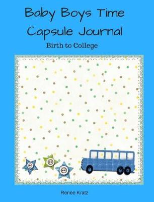 Cover of Baby Boys Time Capsule Journal