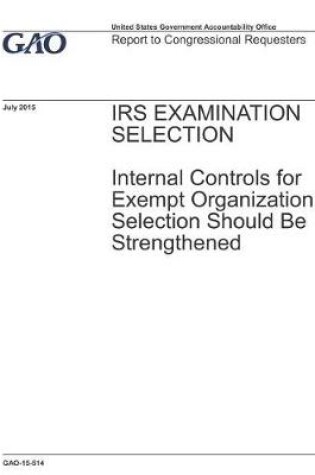 Cover of IRS Examination Selection