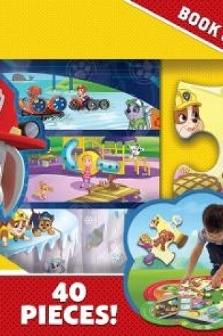 Cover of Nickelodeon PAW Patrol: First Look and Find Book and Giant Puzzle