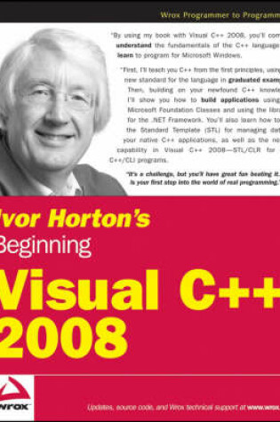 Cover of Ivor Horton's Beginning Visual C++ 2008