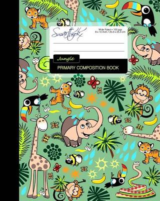 Book cover for Primary Composition Book - Jungle