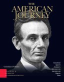 Book cover for The American Journey: Teaching and Learning Classroom Edition