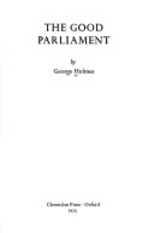 Cover of The Good Parliament