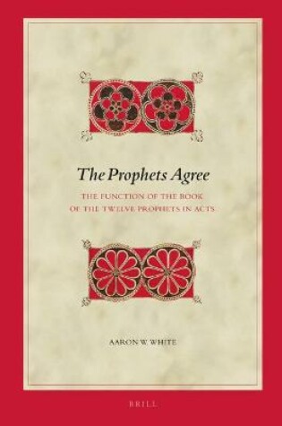 Cover of The Prophets Agree