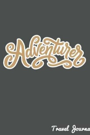 Cover of Adventurer Travel Journal