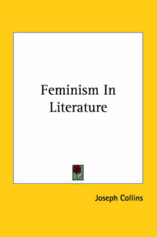 Cover of Feminism in Literature