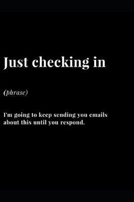 Cover of Just Checking In