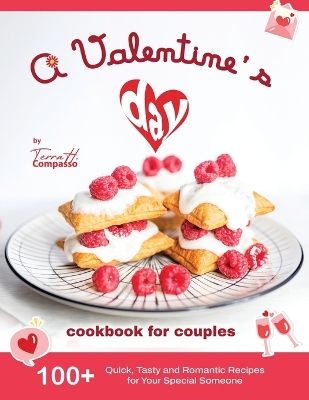 Book cover for A Valentine's Day Cookbook for Couples