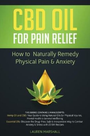 Cover of CBD Oil for Pain Relief