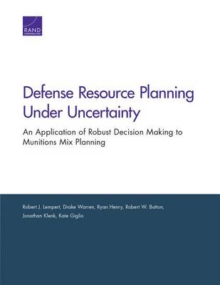Book cover for Defense Resource Planning Under Uncertainty