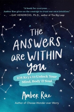 Cover of The Answers Are Within You