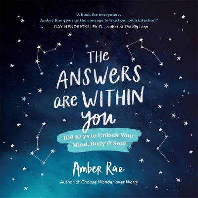 Book cover for The Answers Are Within You