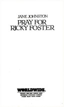 Book cover for Pray for Ricky Foster