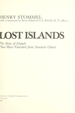 Cover of Lost Islands