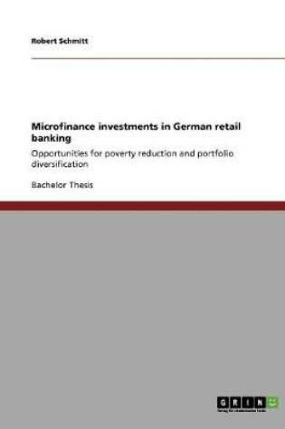 Cover of Microfinance investments in German retail banking