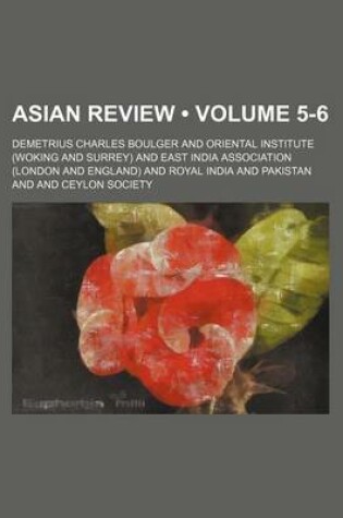 Cover of Asian Review (Volume 5-6)