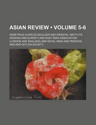 Book cover for Asian Review (Volume 5-6)